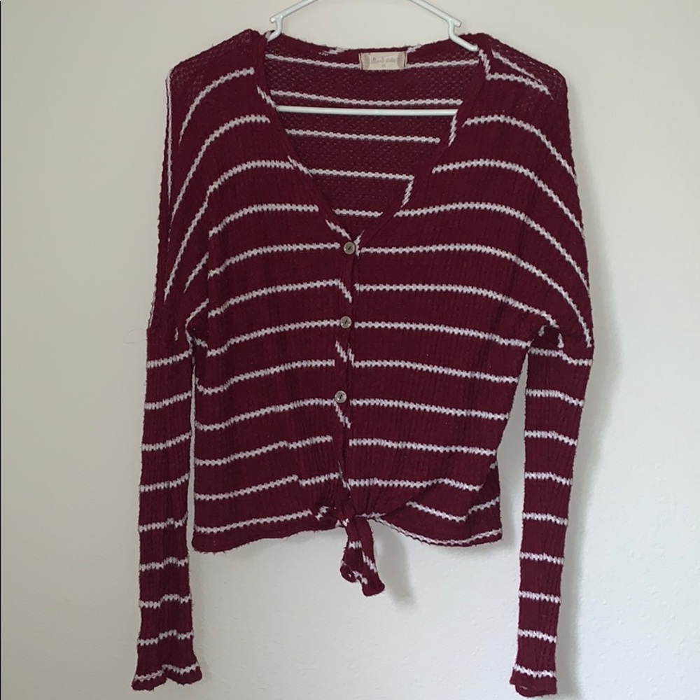 Altar’d state semi cropped sweater